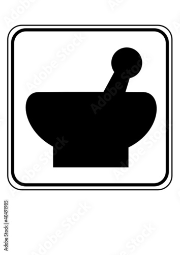 Schild Pharmazie