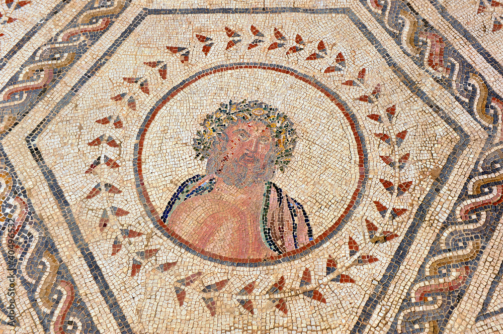 Mosaico romano, Júpiter, Itálica