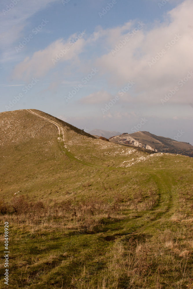 Fototapeta premium Sentiero di montagna - Appennino Marchigiano