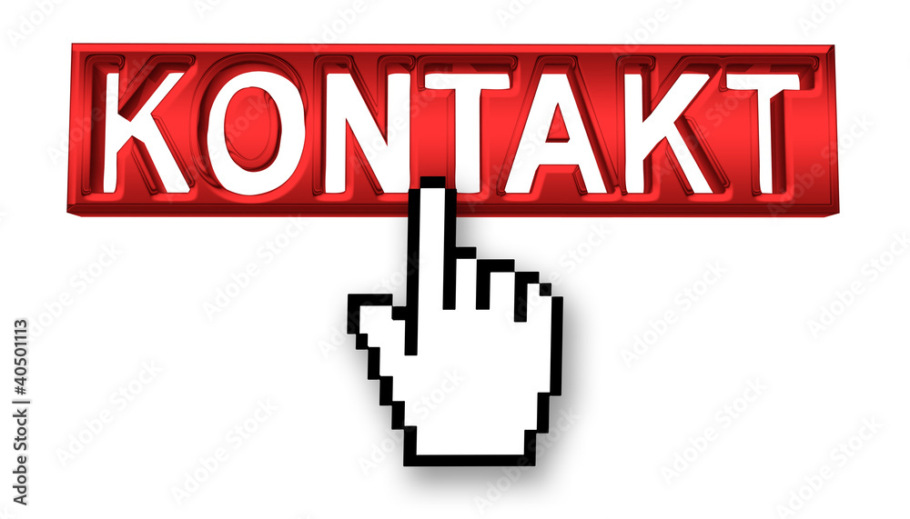 kontakt button rot kontakt button rot