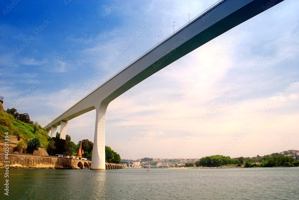 Contemporary bridge Ponte S. Joao(Porto,Portugal) Contemporary bridge Ponte S. Joao(Porto,Portugal)