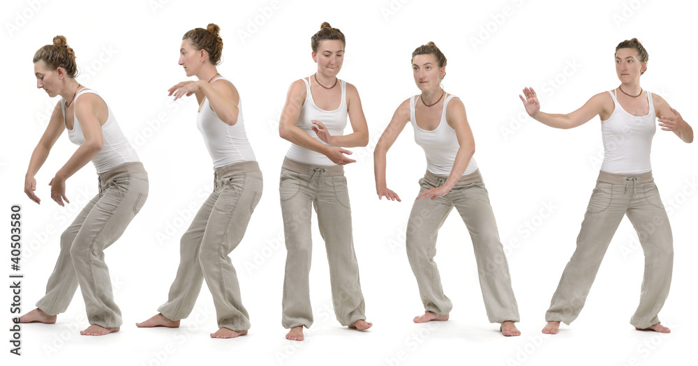 Naklejka premium Quigong 2/3