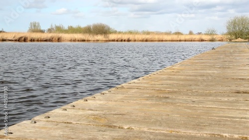 Lake view from a jetty