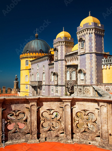 Detail of the famous Palace...