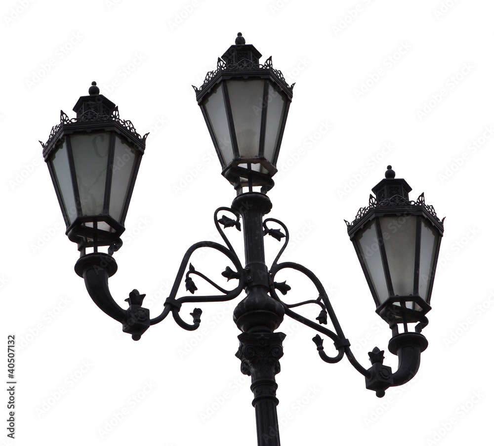 Ornate street lamp