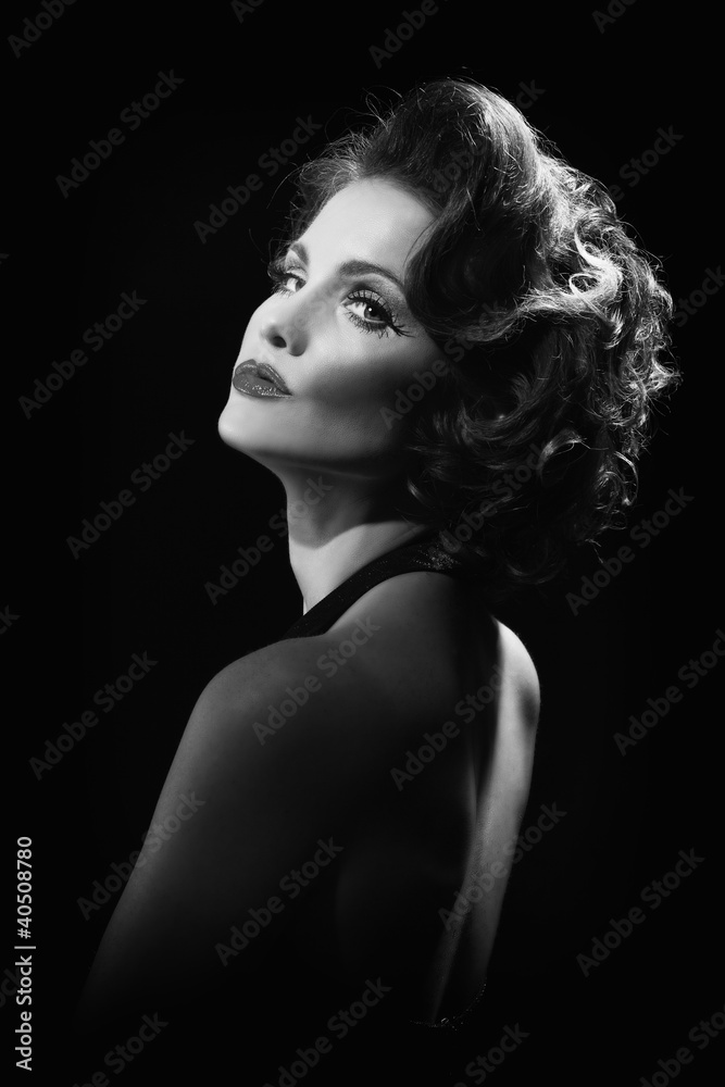 High Fashion Editorial Concept With a Beautiful Woman High Fashion Editorial Concept With a Beautiful Woman
