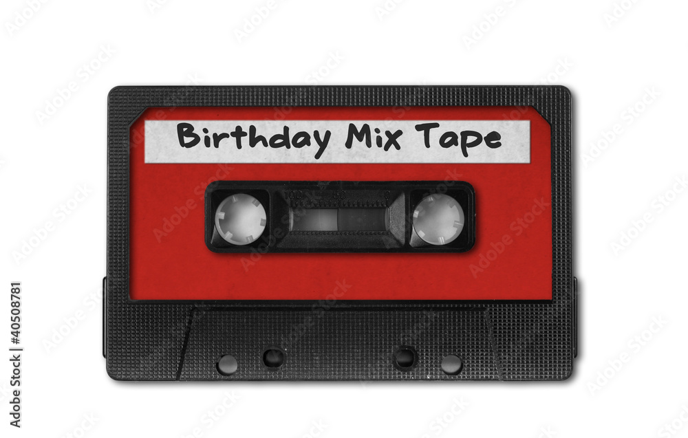 Retro Vintage Audio Cassette Tape