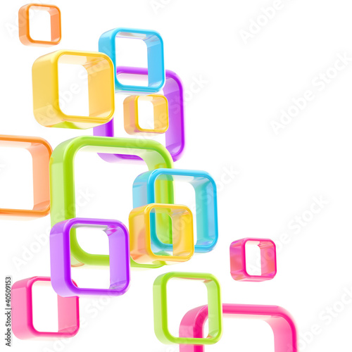Colorful abstract copyspace...