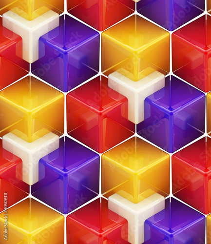 Seamless abstract colorful ...