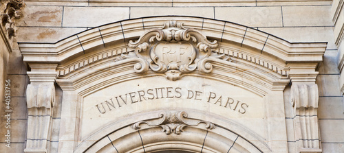 Paris - Sorbonne University Entrance photo