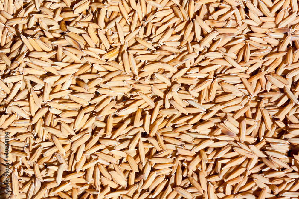 Jasmine rice seed texture