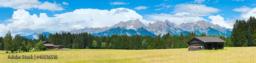 Alps summer panorama (Austria).