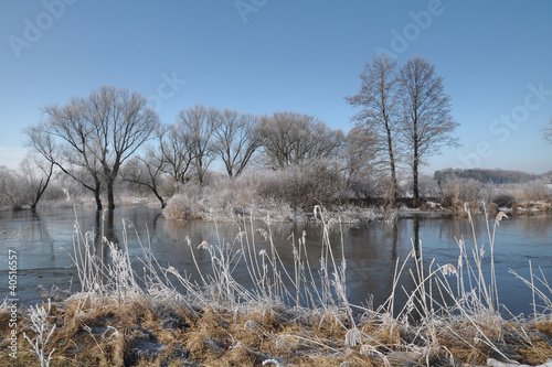 River at winter time