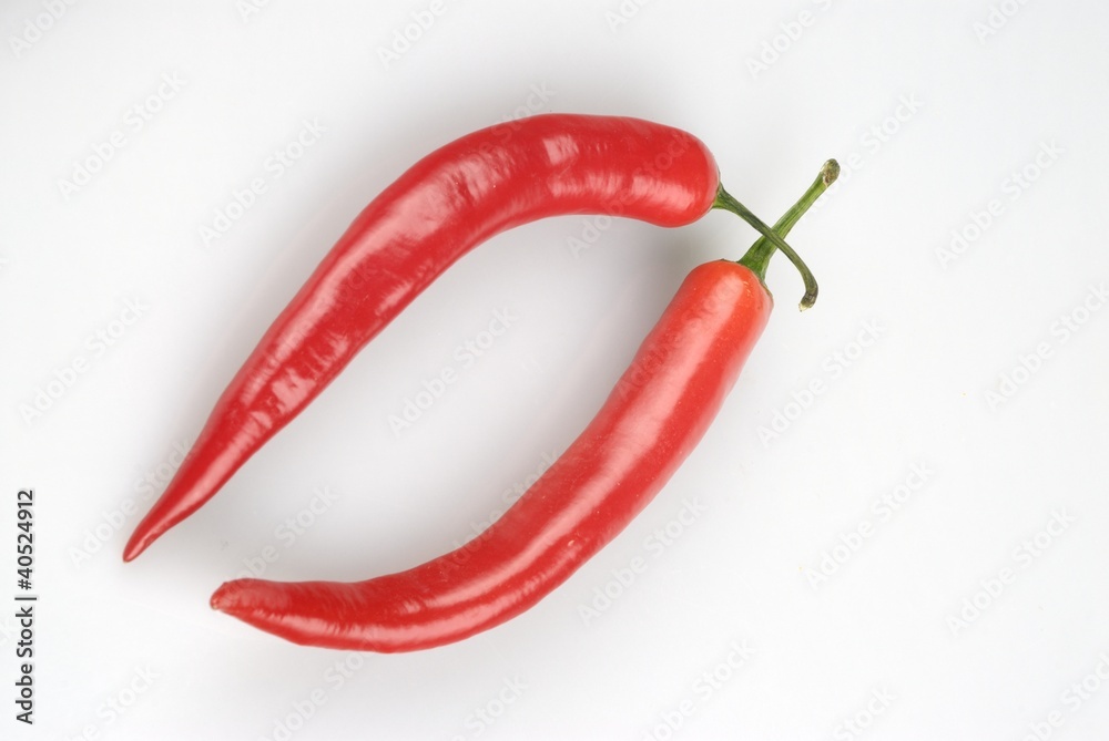 two red peppers