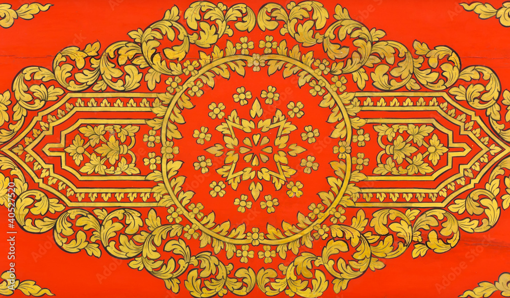Traditional Thai floral art Traditional Thai floral art