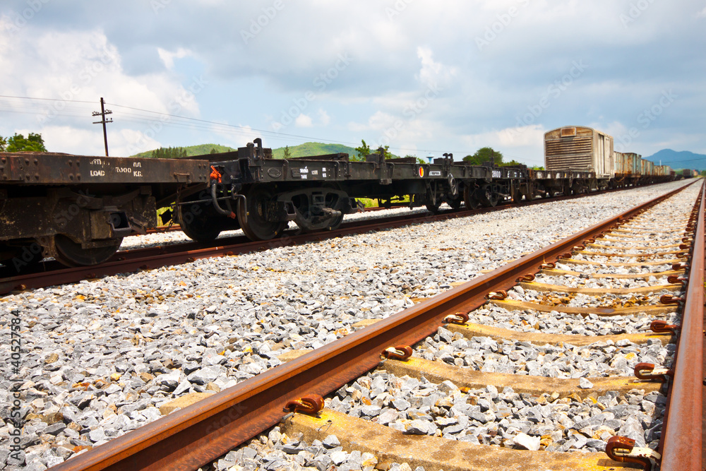 Naklejka premium train