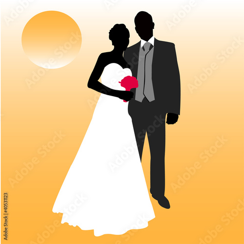 Wedding couple
