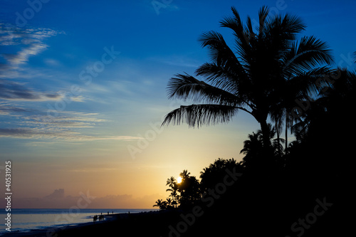Fototapeta Naklejka Na Ścianę i Meble -  Sunrise at Barcelo Punta Cana, Dominican Republic