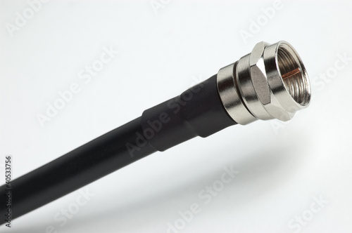 Coaxial television cable
