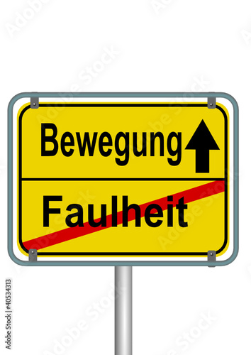 Bewegung vs Faulheit