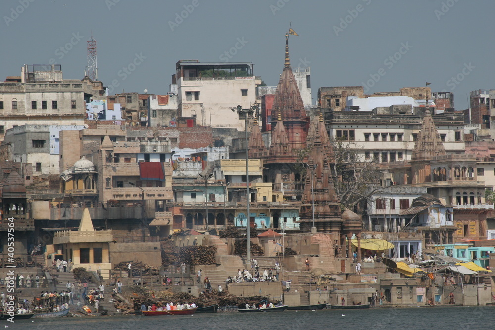 Obraz premium Varanasi am Ganges