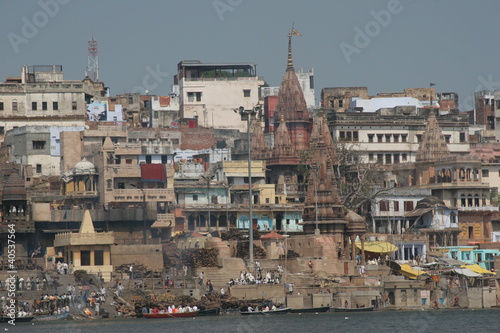 Fototapeta Naklejka Na Ścianę i Meble -  Varanasi am Ganges