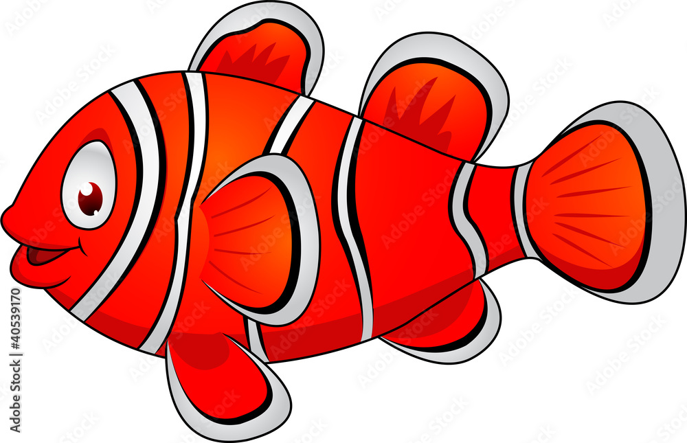 Fish Cartoon Stock Vector