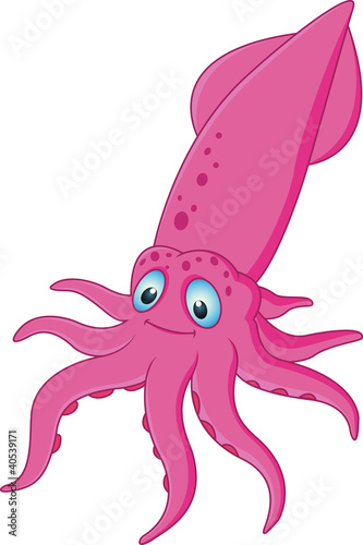 Squid cartoon