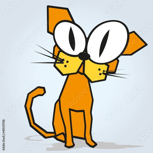 Cat Abstract