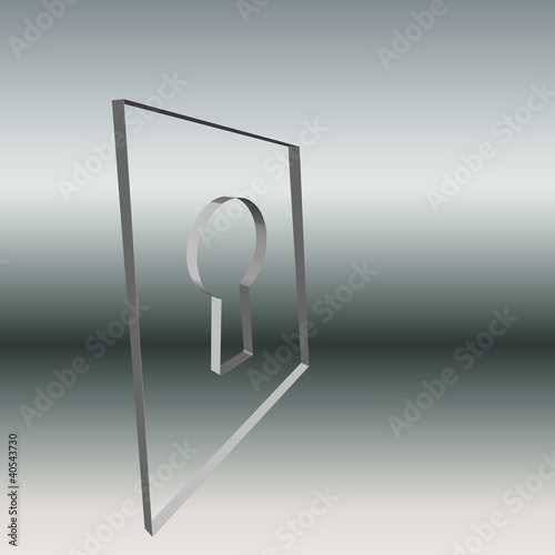 Logo Schluesselloch Glas