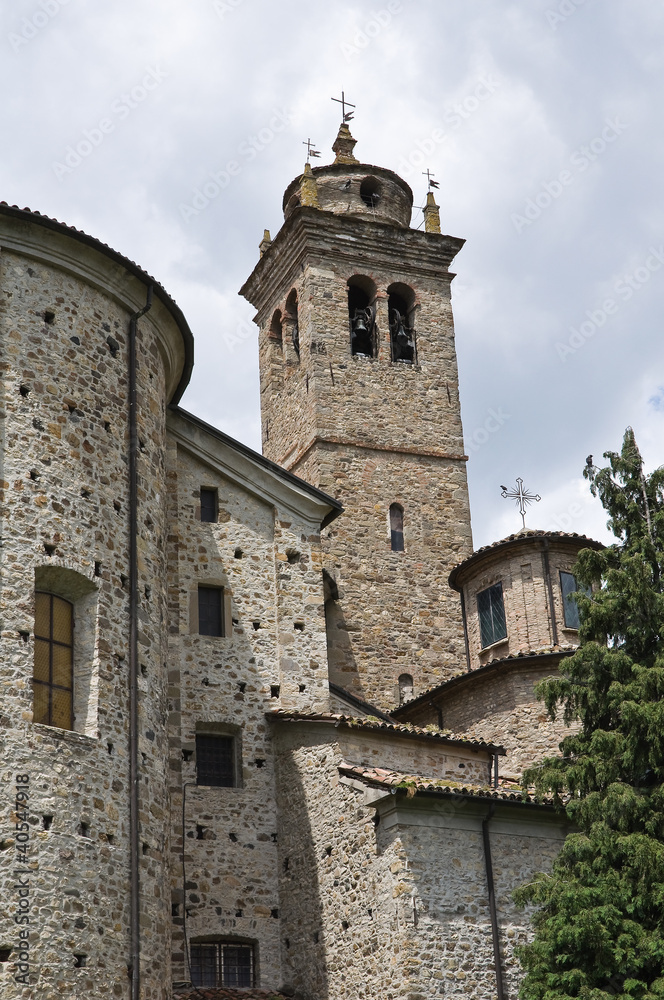 Sanctuary of Madonna dell'Aiuto. Bobbio. Emilia-Romagna. Italy.