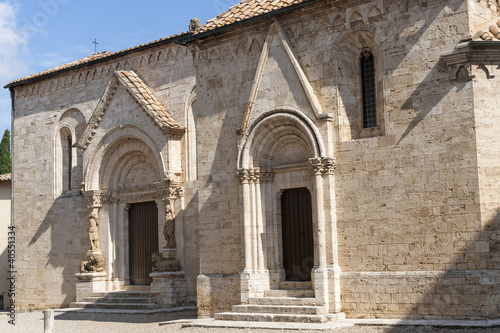 San Quirico d'Orcia (Tuscany), church