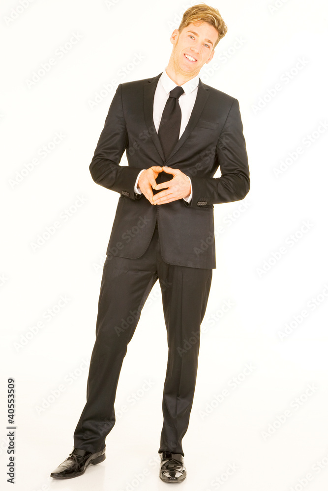 businessman standing