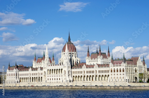 Budapest: Hungarian Parliament And Blue Danube
