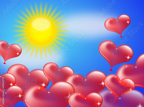 herzballonhimmel