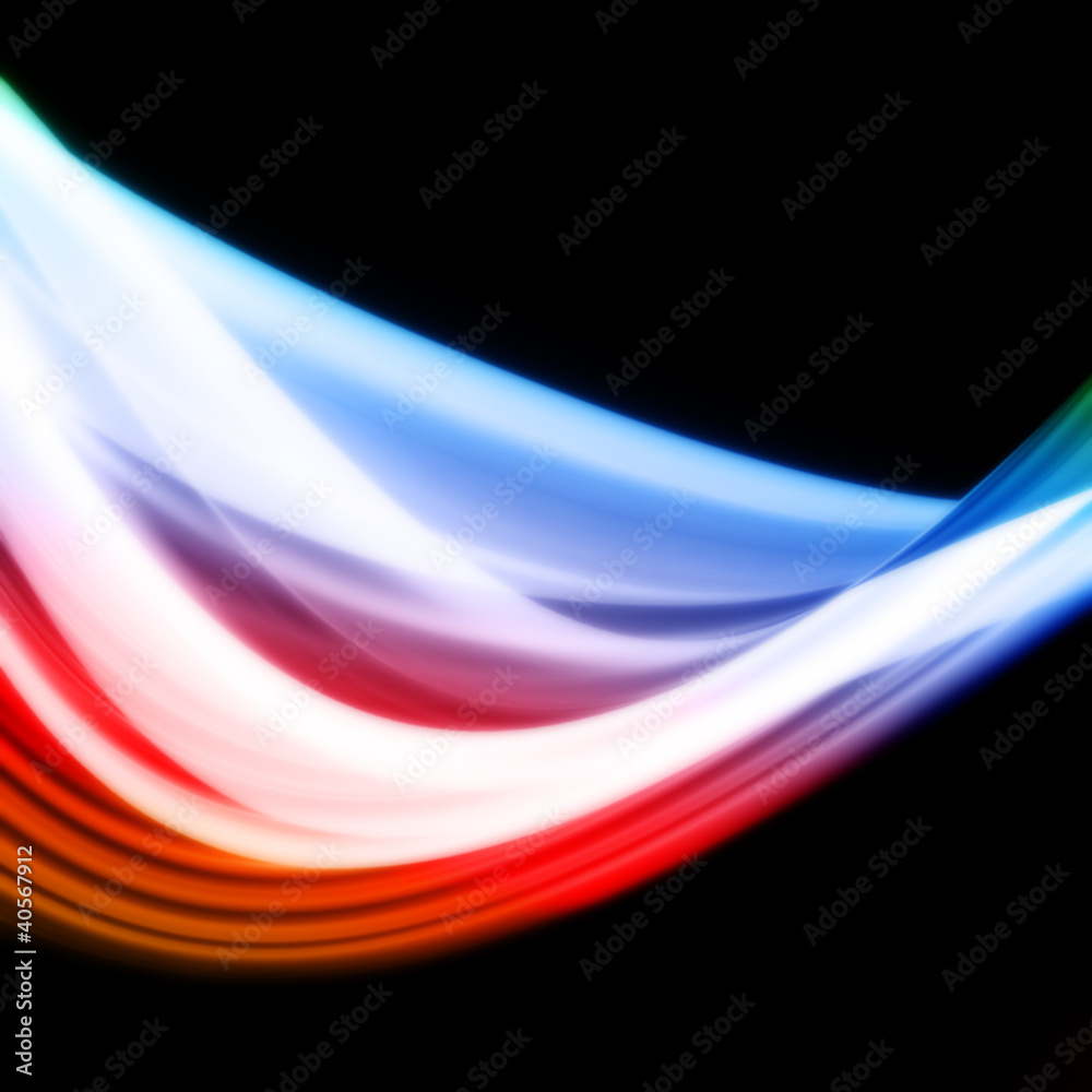 Fototapeta premium Abstract elegant wave background design with space for your text