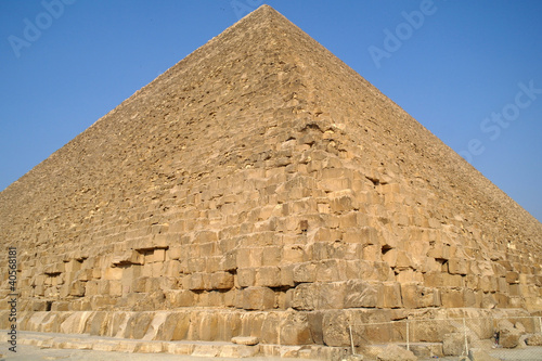 Famous ancient egypt pyramids in Giza Cairo