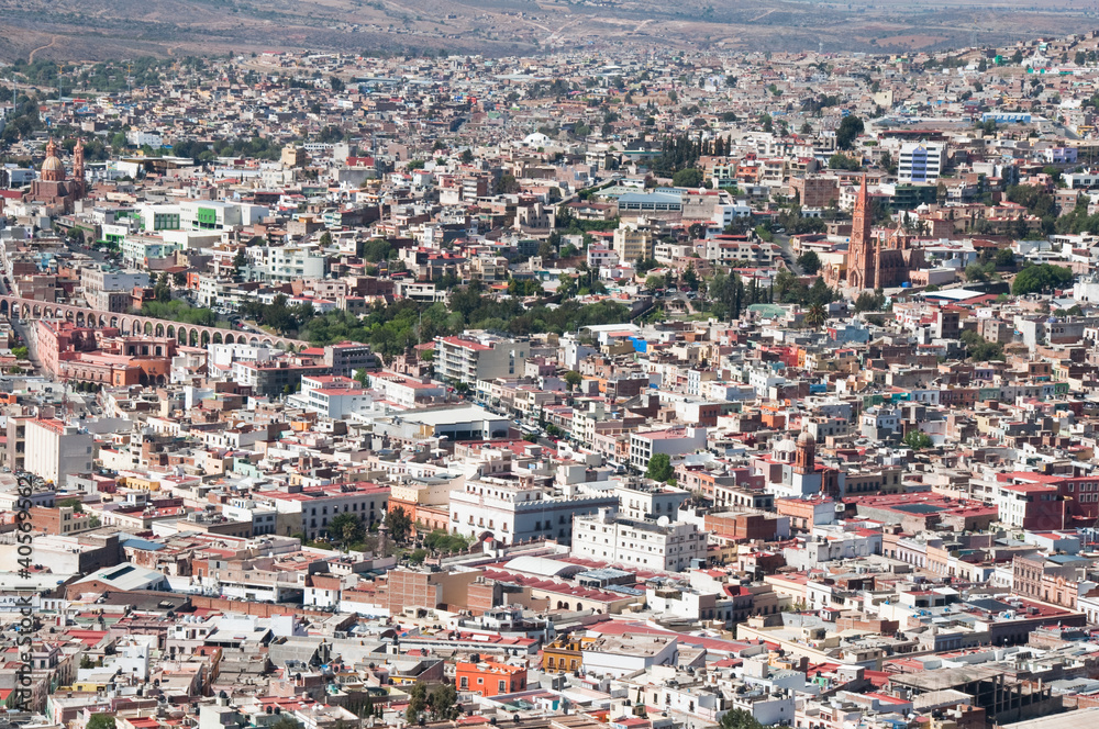 Zacatecas, colorful town in Mexico