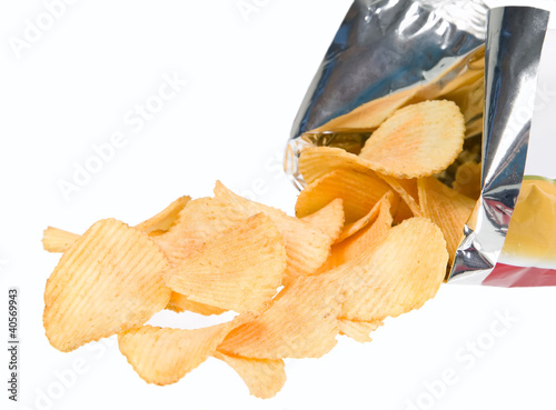 Tasteful chips from golden potatoes