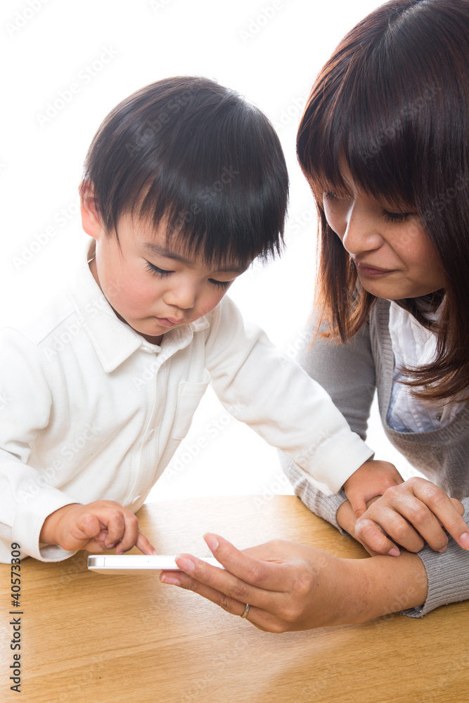 親子とスマートフォン 親子とスマートフォン