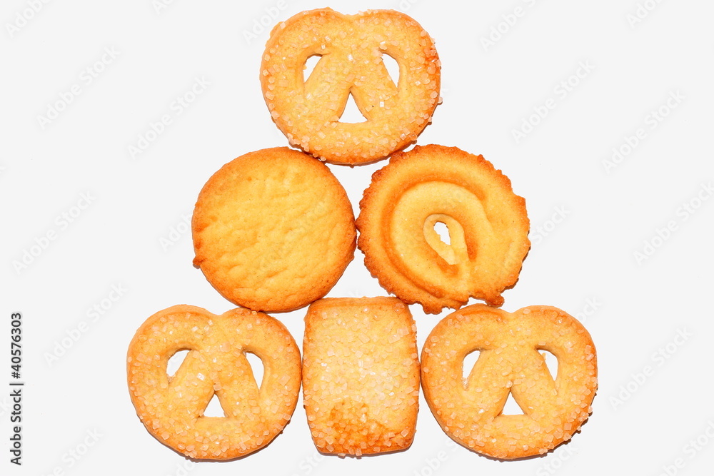 leckere Keks Pyramide