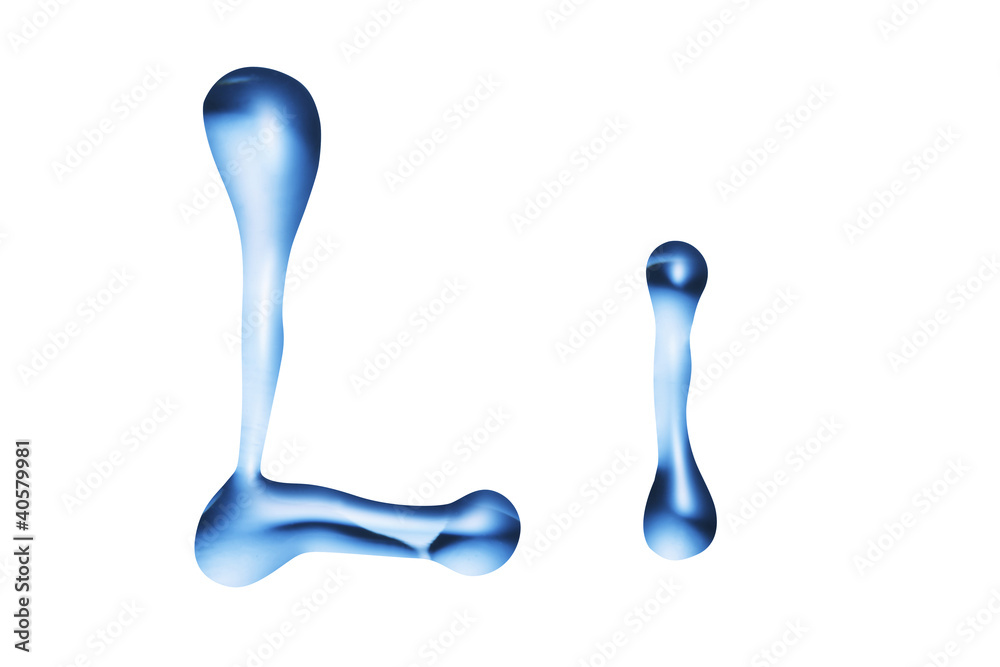 液体の文字