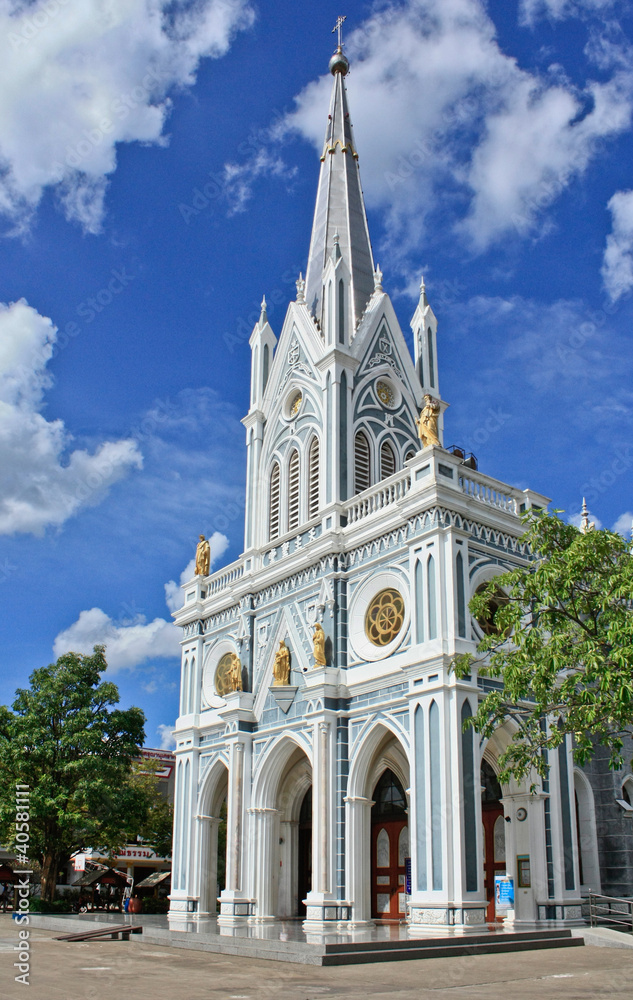 church in chantaburi, Thailand