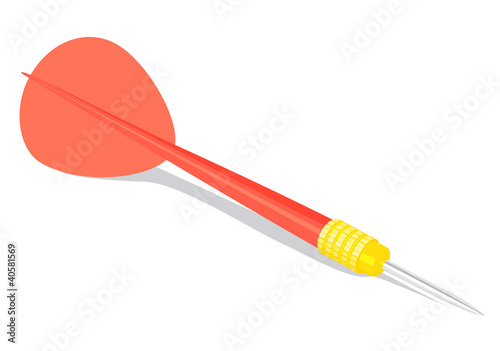 dart on white