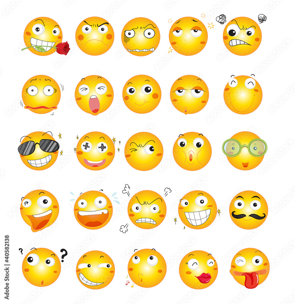 smile face icons smile face icons