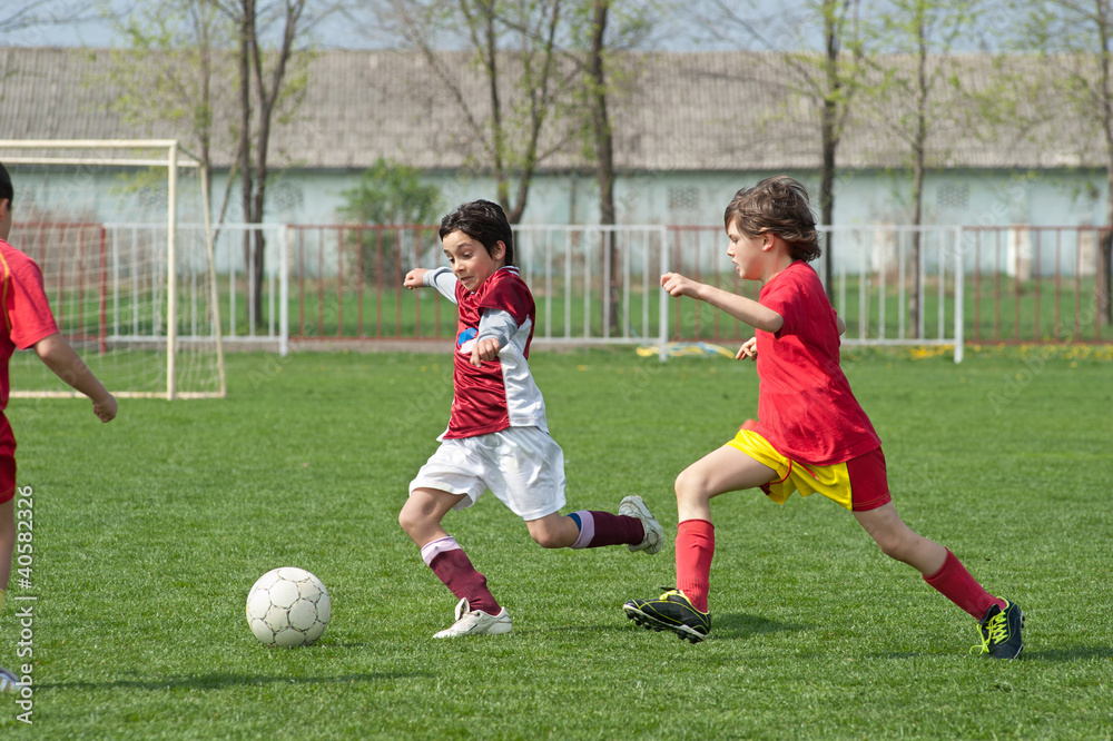 kids soccer game