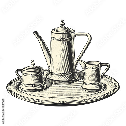 Plateau de café