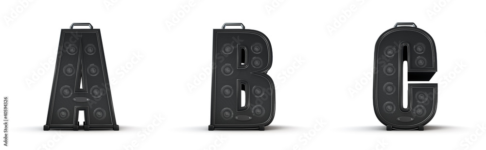 Amplifier alphabet A B C Amplifier alphabet A B C