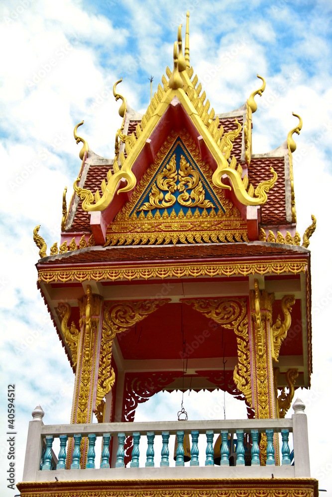 Belfry in thai temple