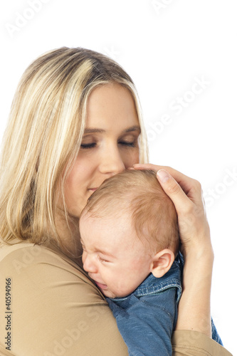 Young Woman with baby